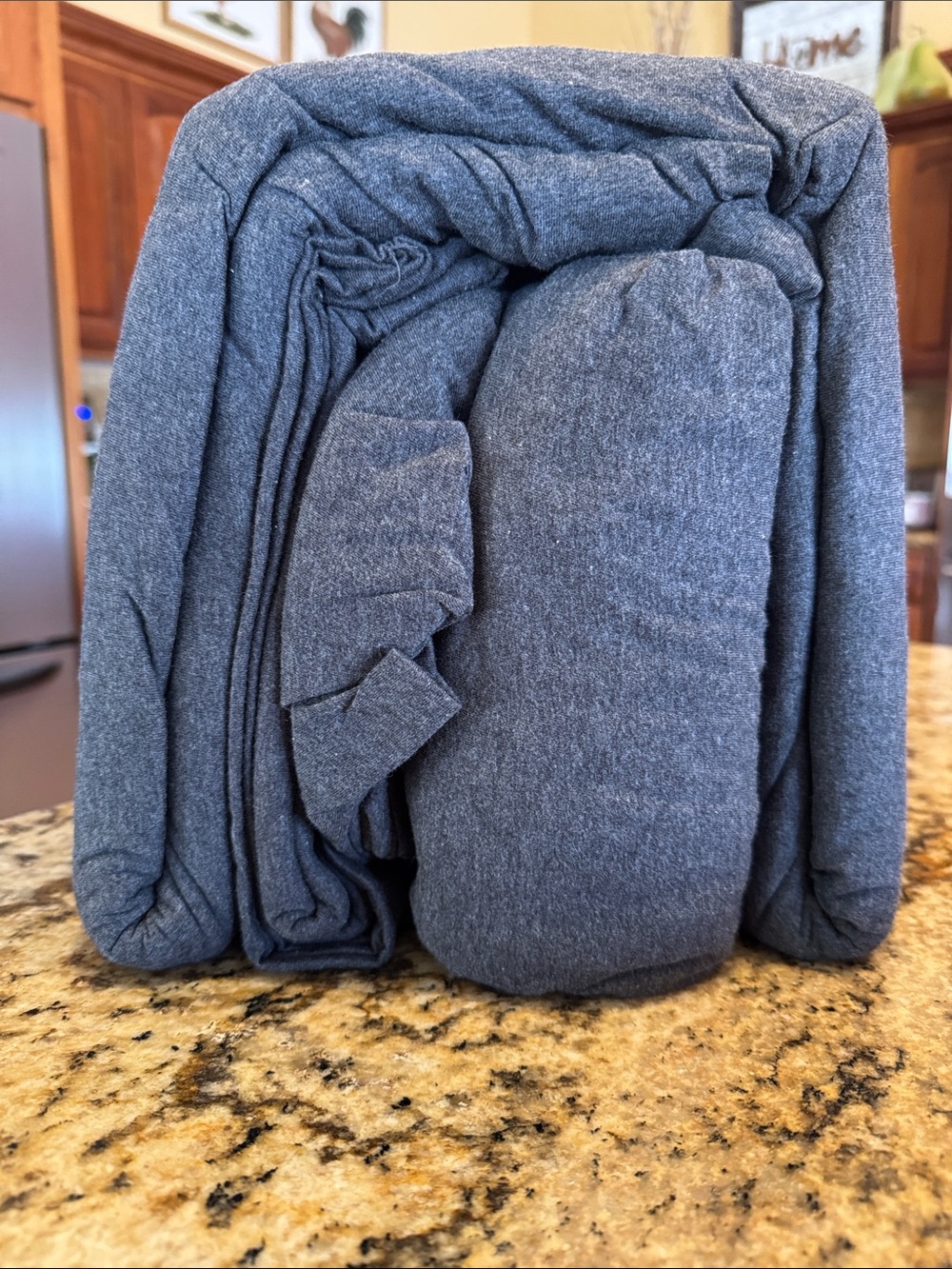 Target brand Gray Jersey Sheet Set